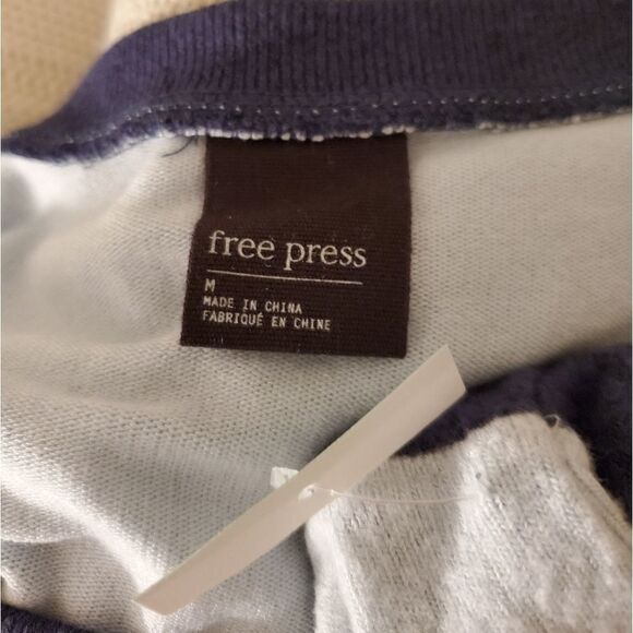 Free Press Raglan Hacci Long Sleeve Sweater sz Med - Picture 9 of 10